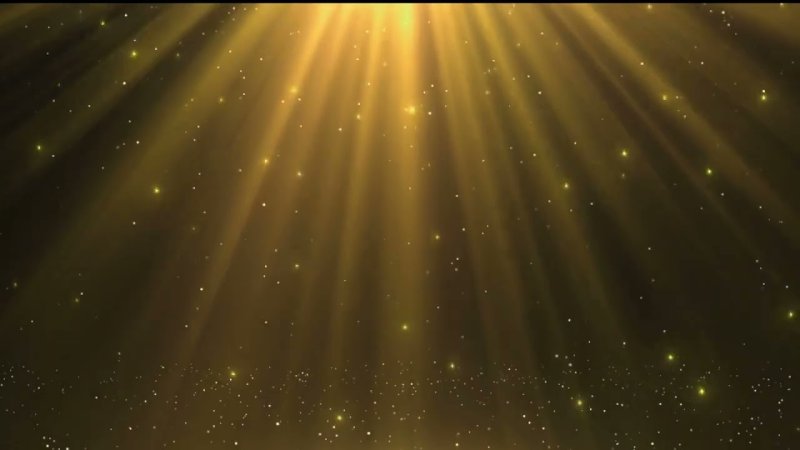 Лучи солнца на черном фоне