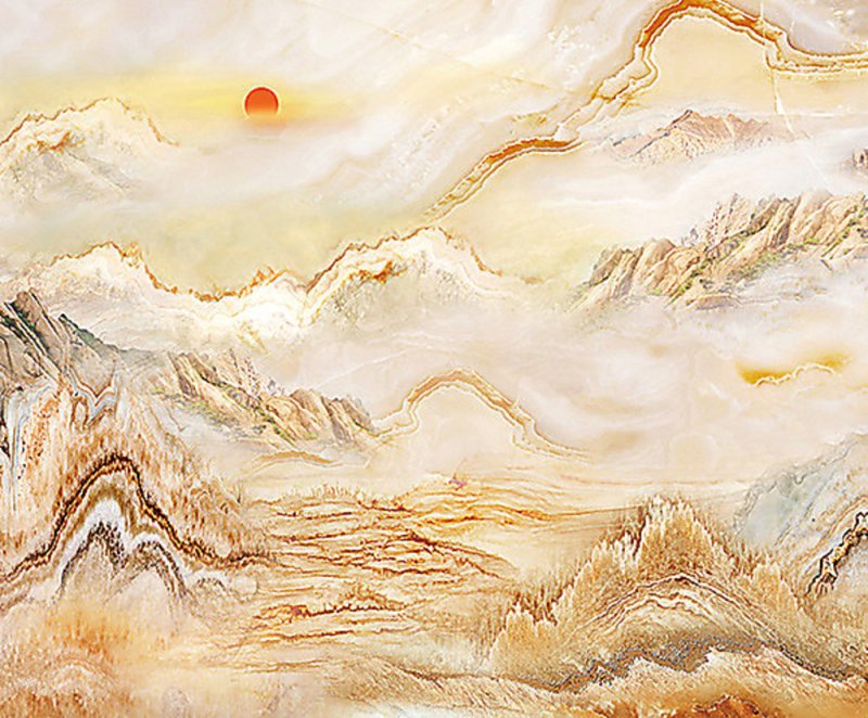 Фреска горы