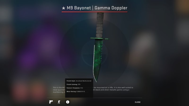 Bayonet Gamma Doppler phase 2