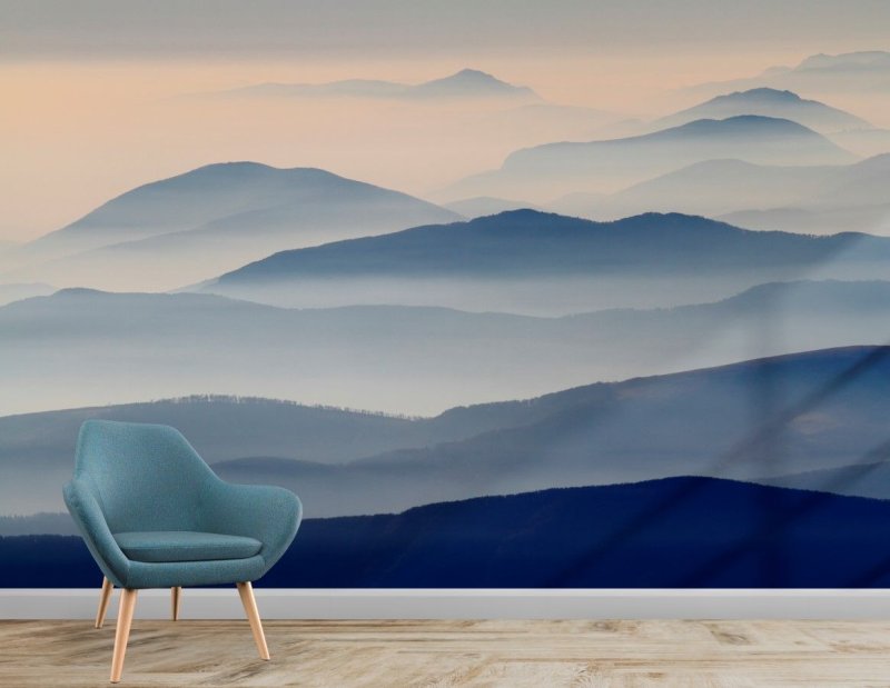 Горы в тумане