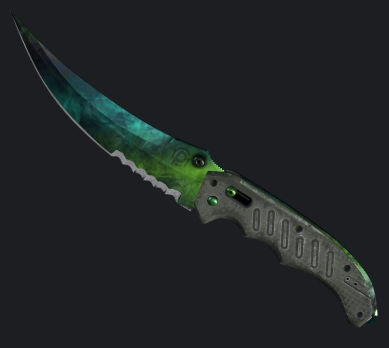 Складной нож гамма волны изумруд