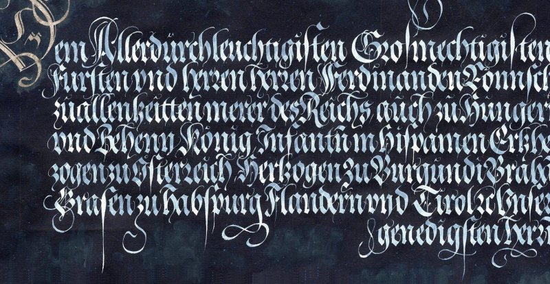 Шрифт фрактура каллиграфия