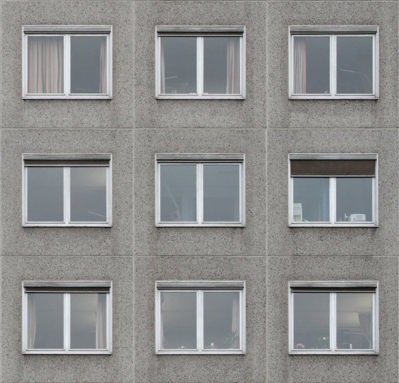 Фасад панельного дома