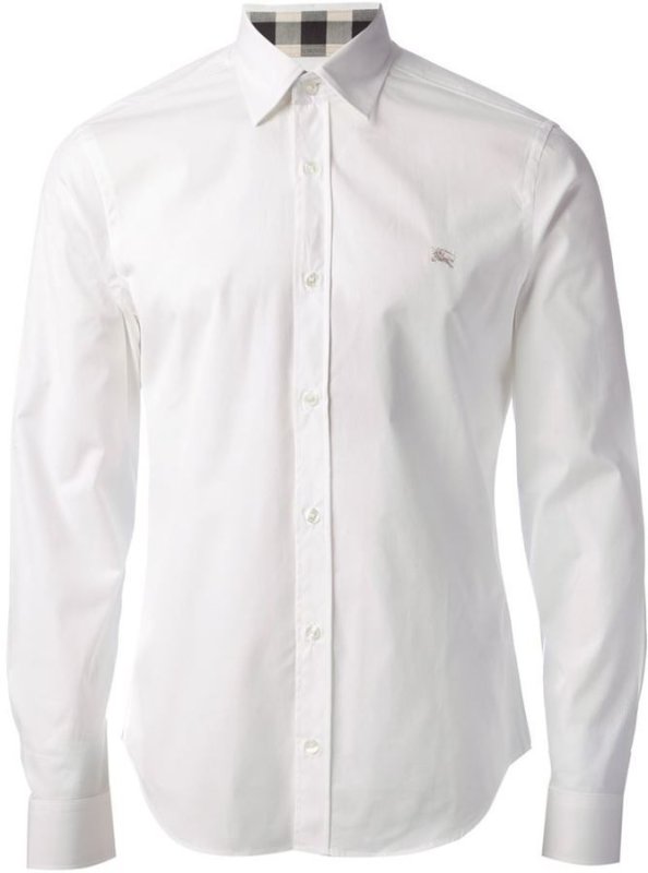 Рубашка Burberry Brit мужская белая