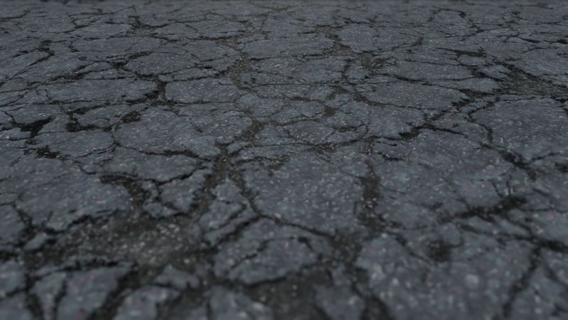 Asphalt 3ds Max