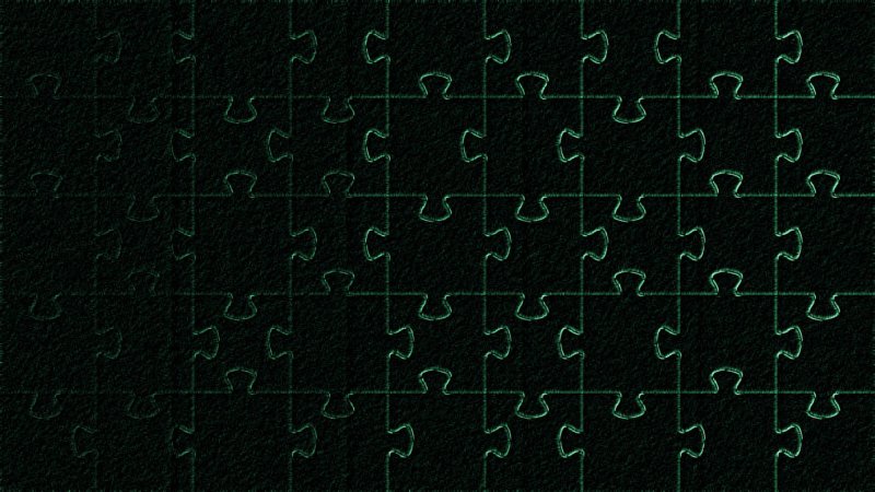 Черный пазл