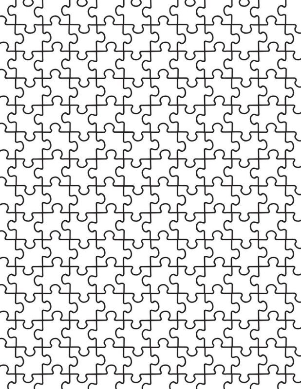 Пазл сетка