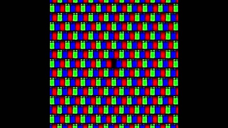 Пиксели на телевизоре