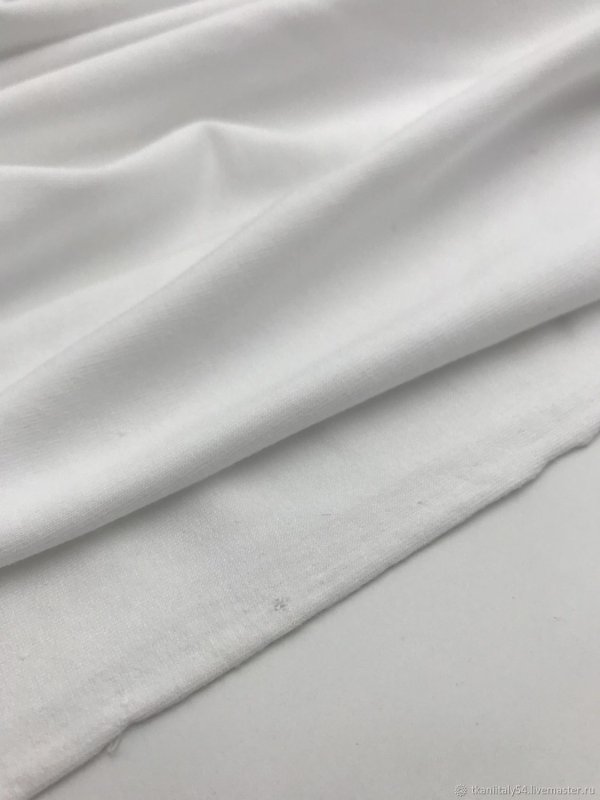 Футер двунитка белая