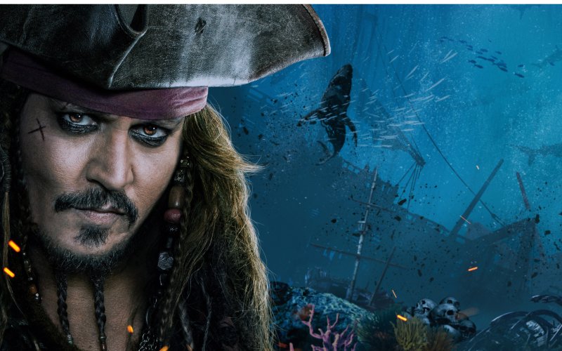 Джонни Депп пираты Карибского моря