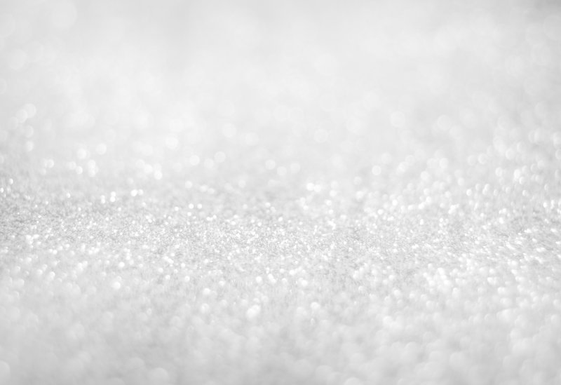 Белые блестки