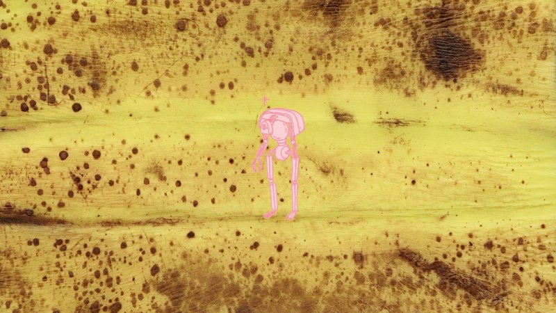 Текстура шкурки банана