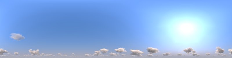 Текстура неба Blender