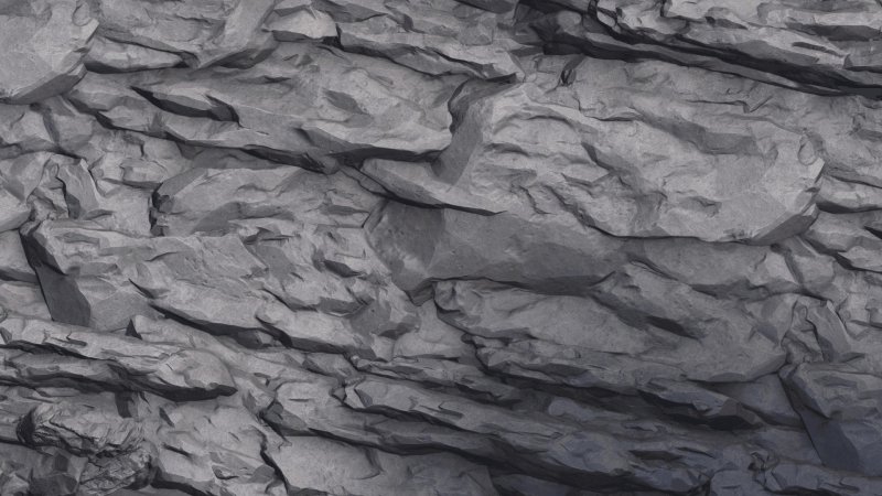 Displace Map камни