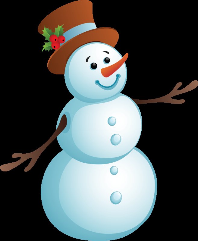 Снеговик для детей