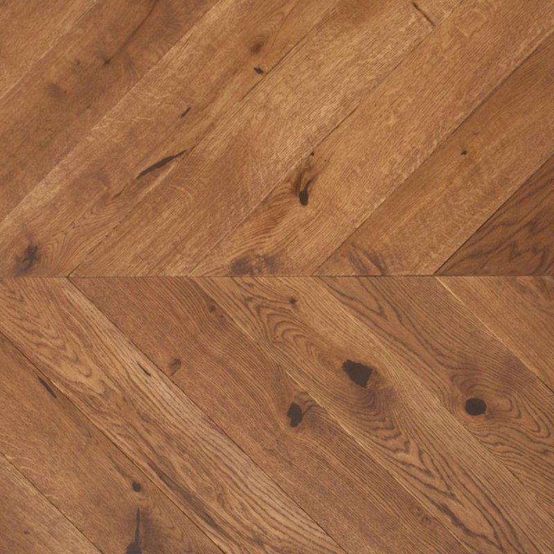 Французская елка паркет дуб Chevron (Шеврон)