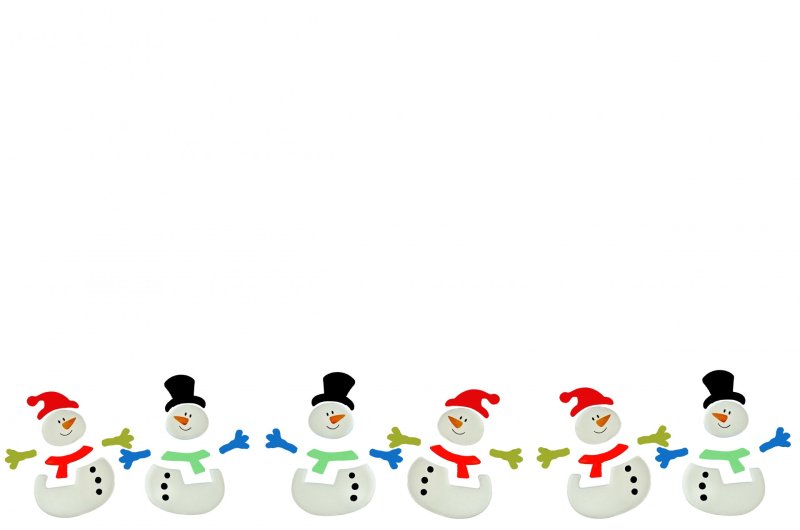 Снеговик на прозрачном фоне