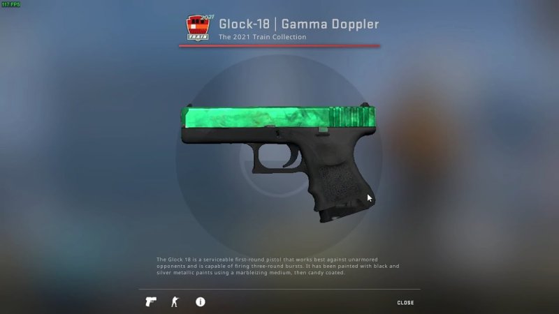 Glock 18 Gamma Doppler