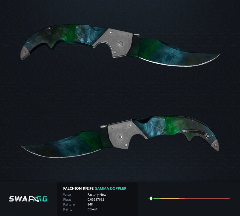 Нож Боуи гамма волны