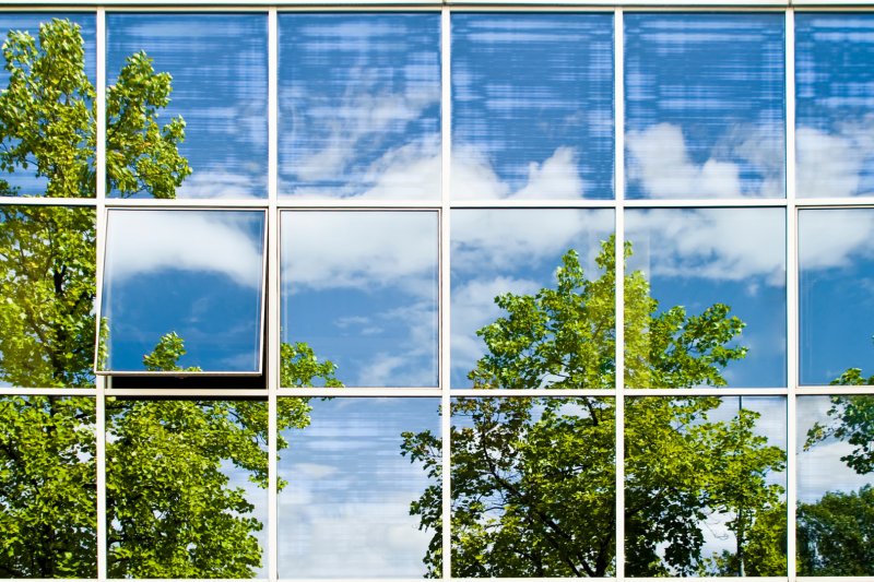 Отражение в окне