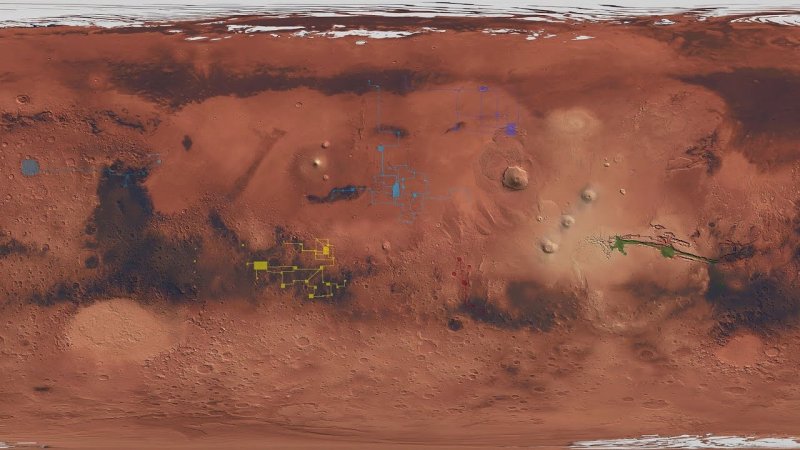 Марс поверхность планеты