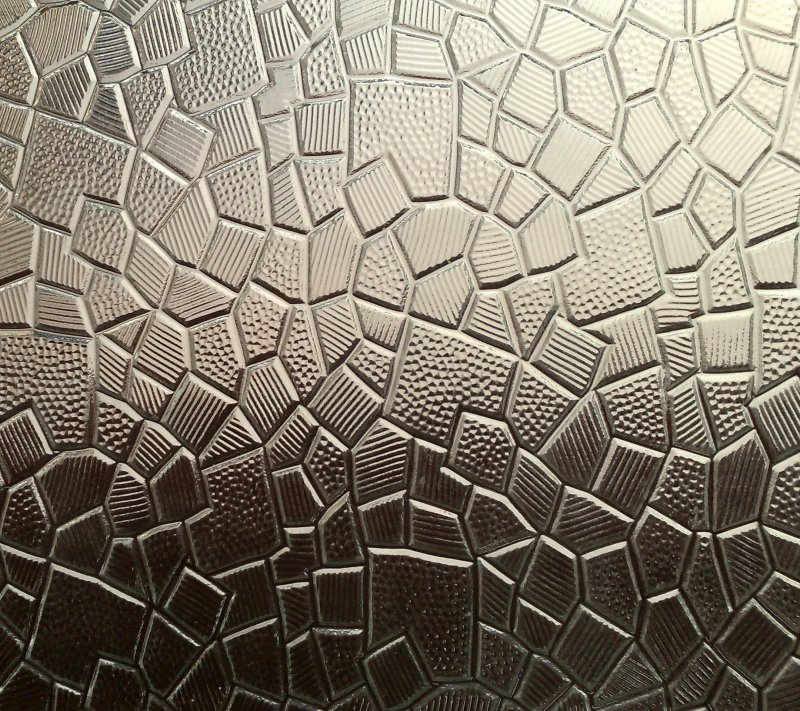 Рельефное стекло