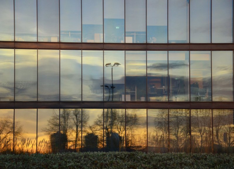 Панорамное фасадное остекление