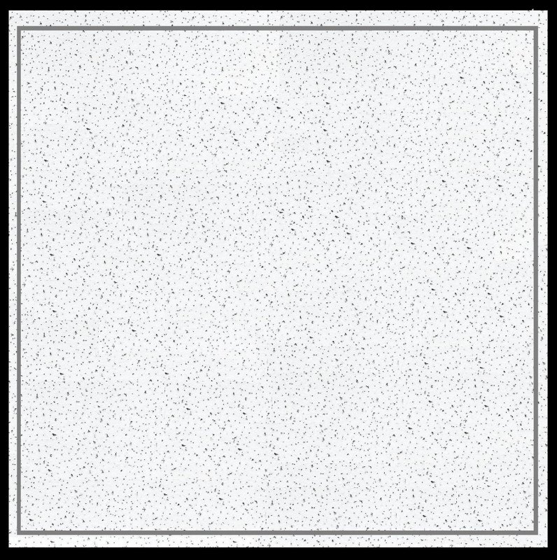 Потолочная плита Magelan Classic t-24 Board 595x595 6мм