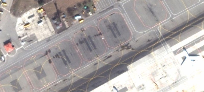 Разметка в аэропорту