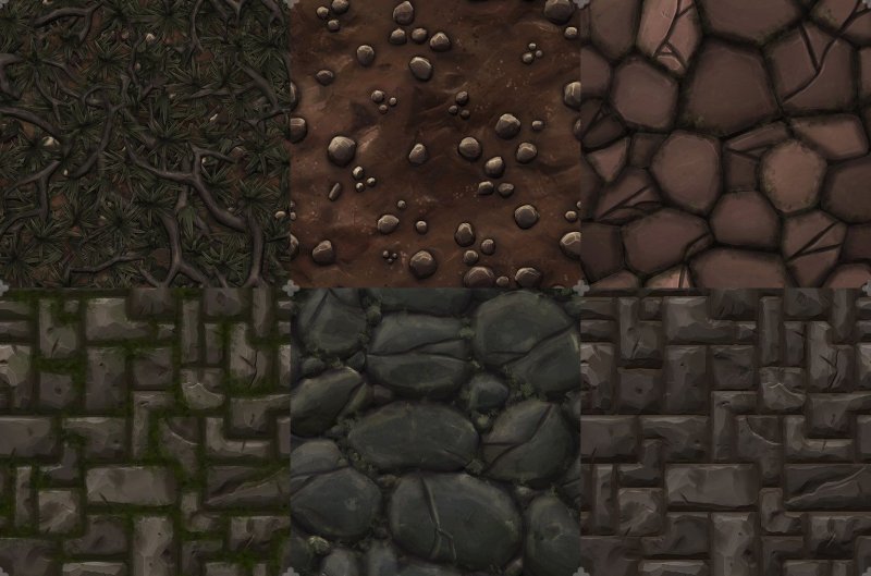 Игровая текстура земли