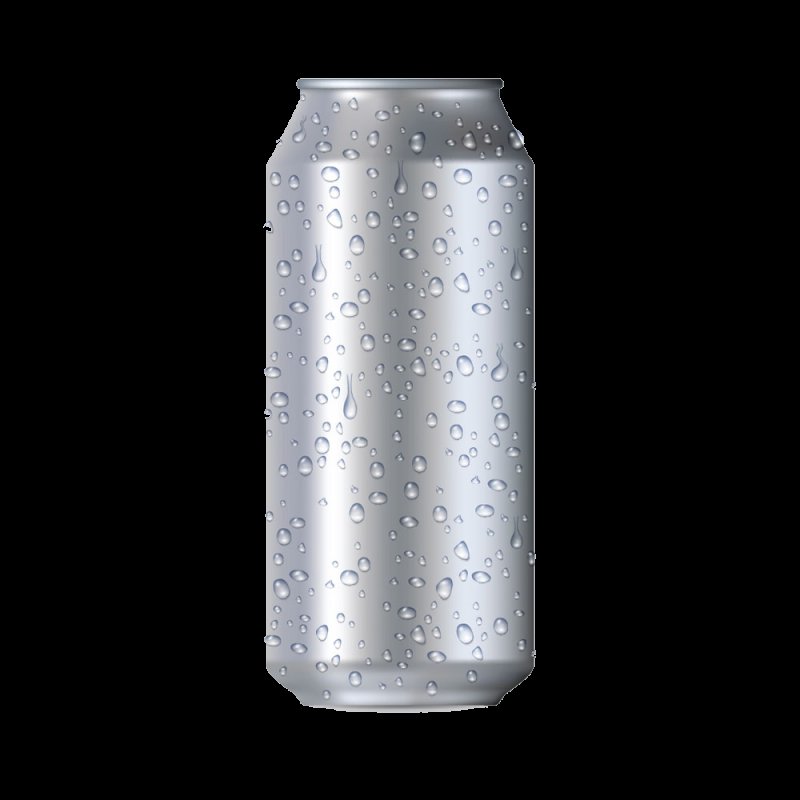 Железная банка без этикетки