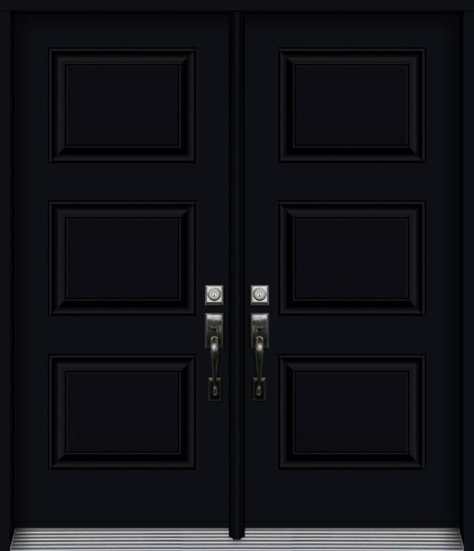 Черная дверь