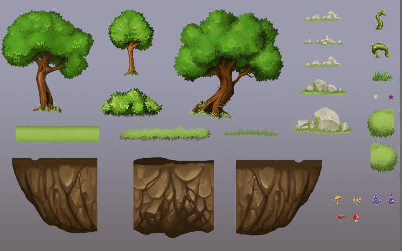 АССЕТ для игр 2d