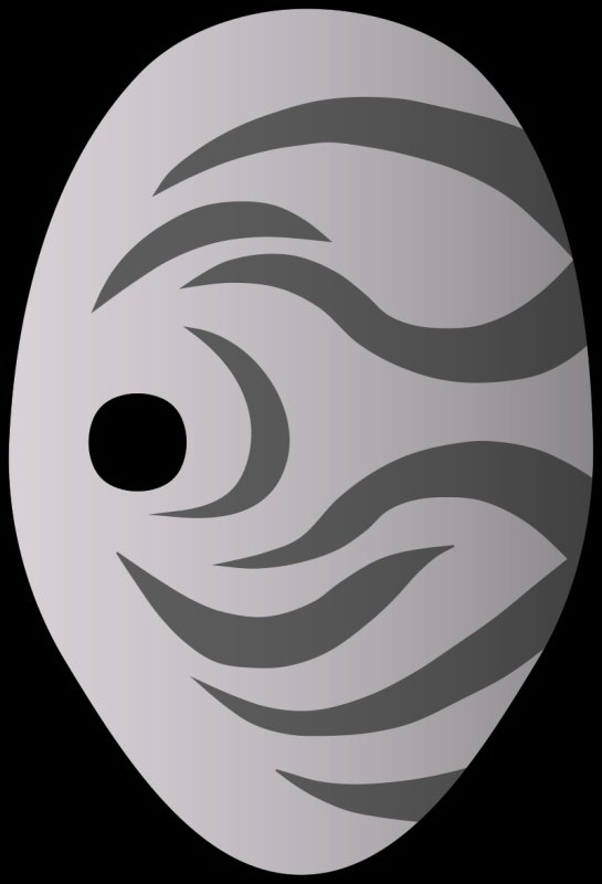 Маска Обито из Наруто