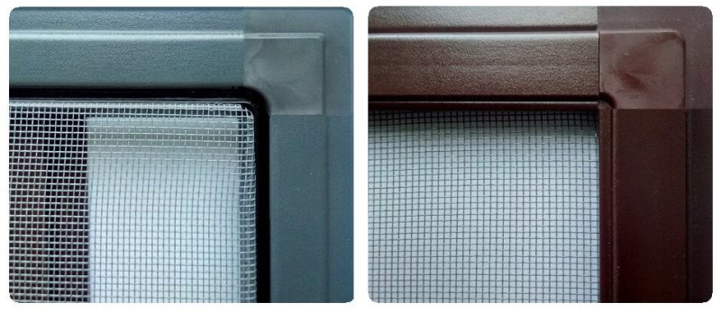 Москитная сетка RAL 7024