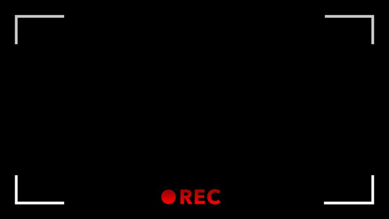 Экран камеры на прозрачном фоне