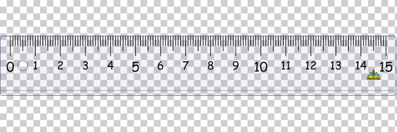 Шкала сантиметровая вертикальная