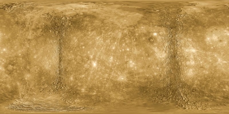 Mercury Map texture