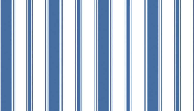 Обои в голубую полоску