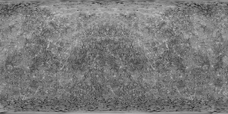 Текстура планеты Меркурий