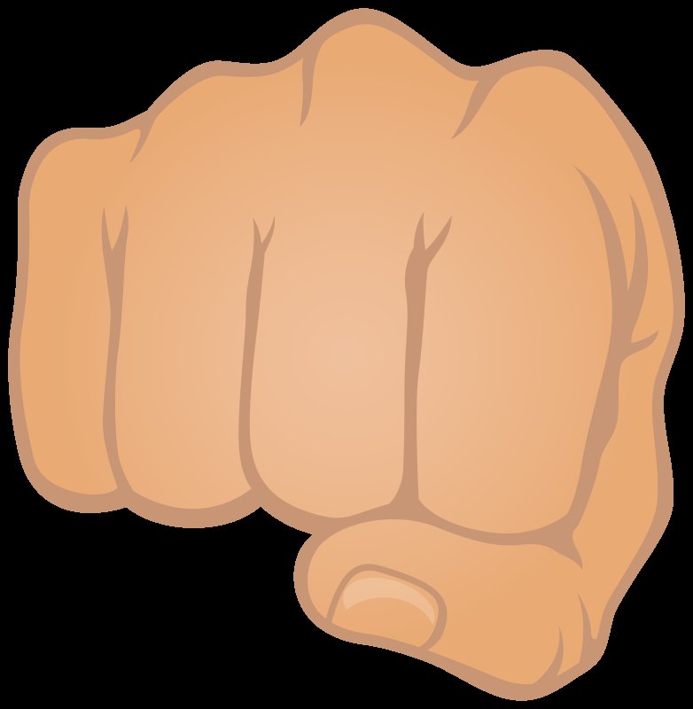 Кулак мультяшный