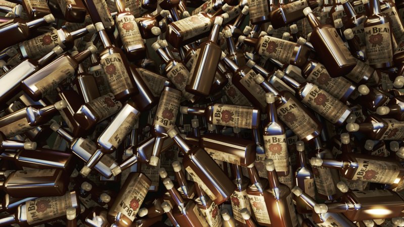 Бутылка алкоголя