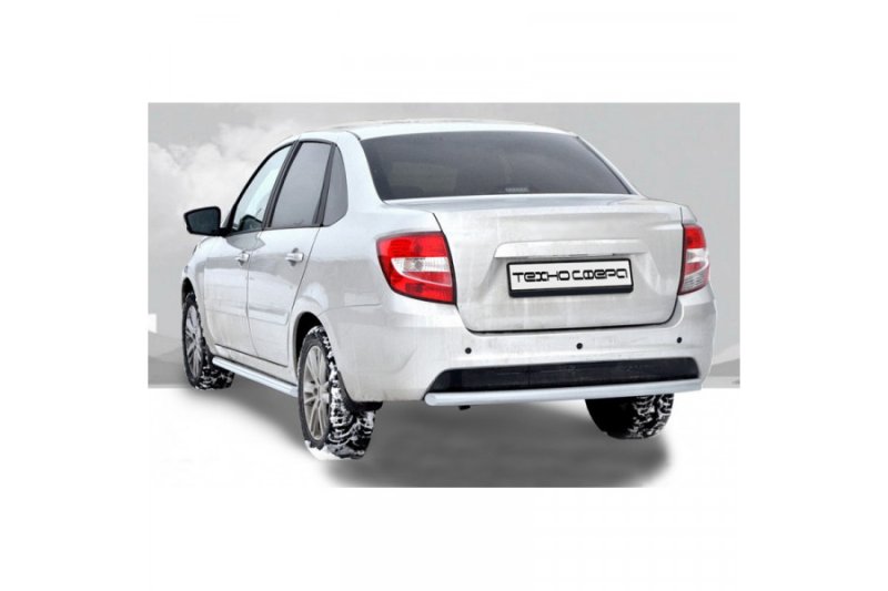 Защита бампера Лада Гранта фл