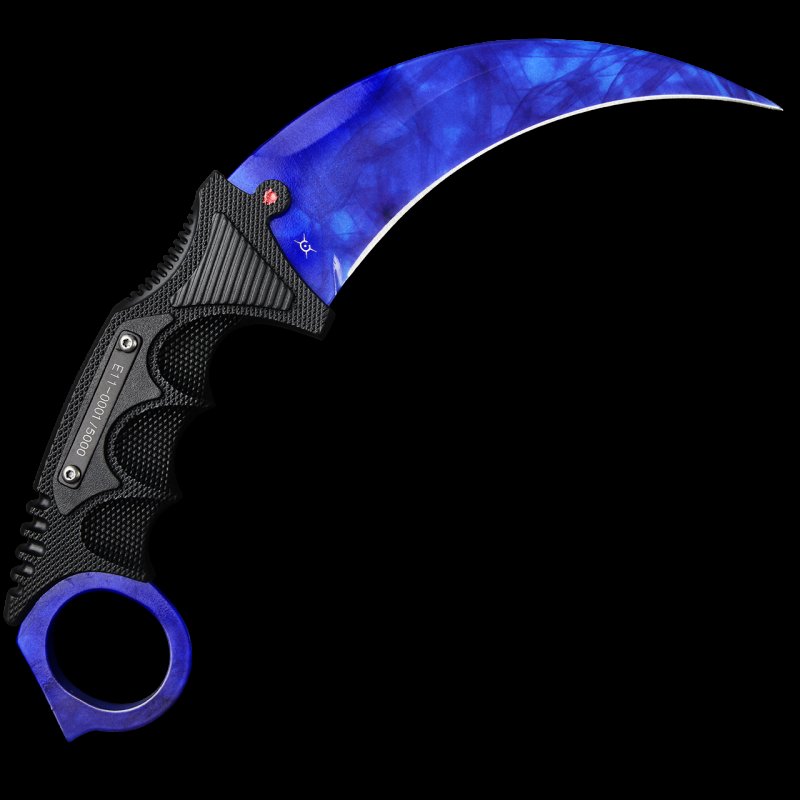 Керамбит сапфир КС го