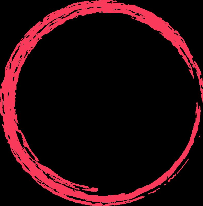 Круг нарисованный