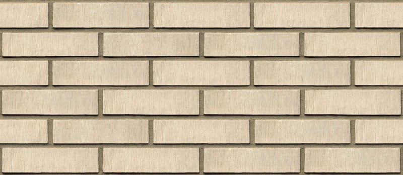 Кирпич облицовочный слоновая кость одинарный гладкий
