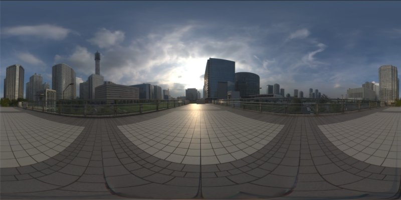Москва Сити HDRI Map