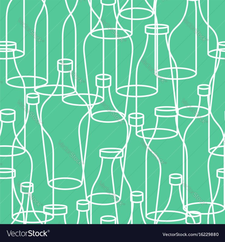 Текстура бутылки