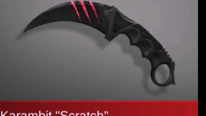 Керамбит из СТЕНДОФФ 2