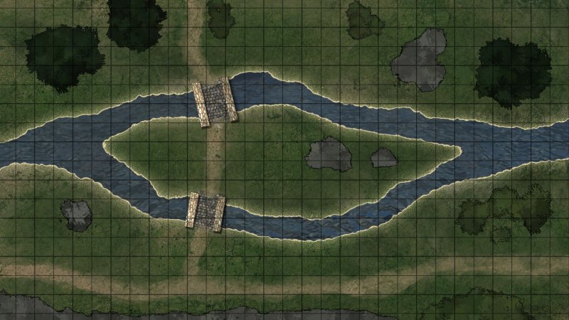 ДНД карта поле боя